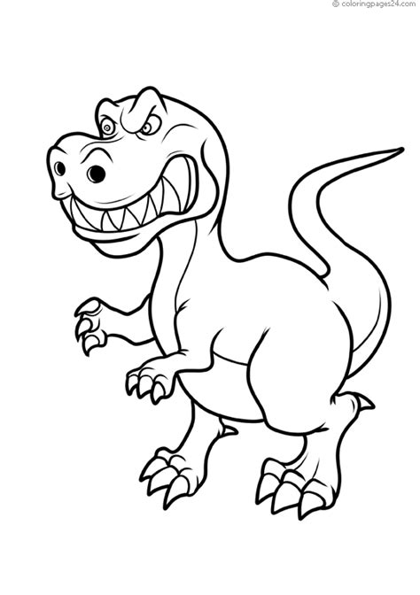 Dinosaurier M Larbilder Coloringpages Se