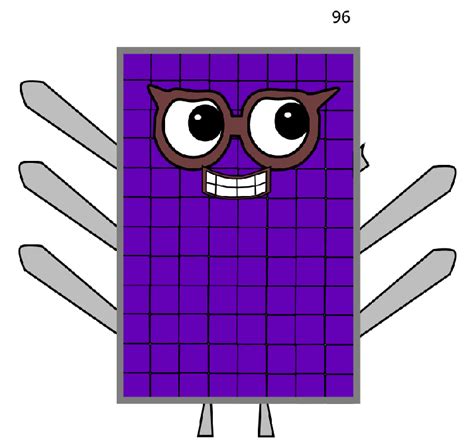 Ninety-Six | Numberblocks Piratasthophe Wiki | Fandom