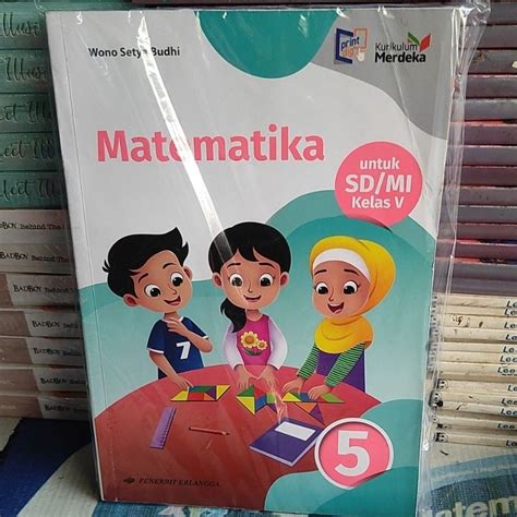 Jual Original Buku Matematika Untuk SD Mi Kelas 5 Kurikulum Merdeka