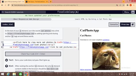 Cat Photo App Step 12 HTML CSS The FreeCodeCamp Forum