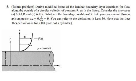 Solved 5 Bonus Problem Derive Modified Forms Of The Chegg