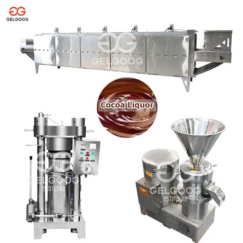 V Automatic Cocoa Butter Making Machine Cocoa Liquor Powder