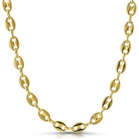 Designer Link Gold Plated Chain Hiphop Chains Chain Gold Plated