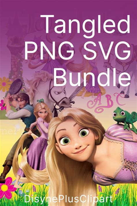 Tangled PNG Mega Bundle Tangled SVG Flynn Rider Svg Rapunzel Png