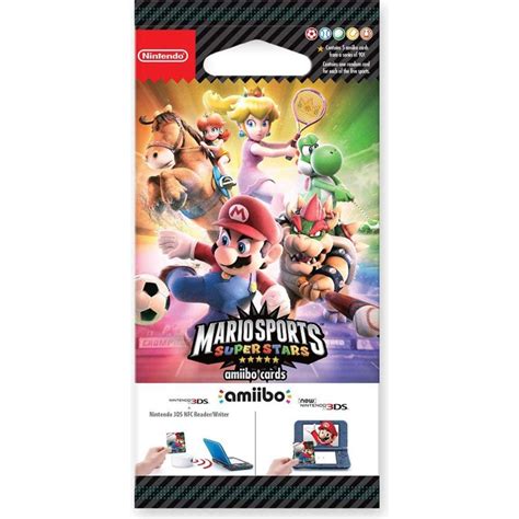 Nintendo Mario Sports Superstars Amiibo Cards Box Woolworths