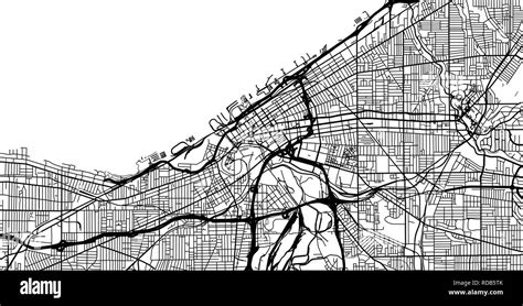 Cleveland Ohio City Map