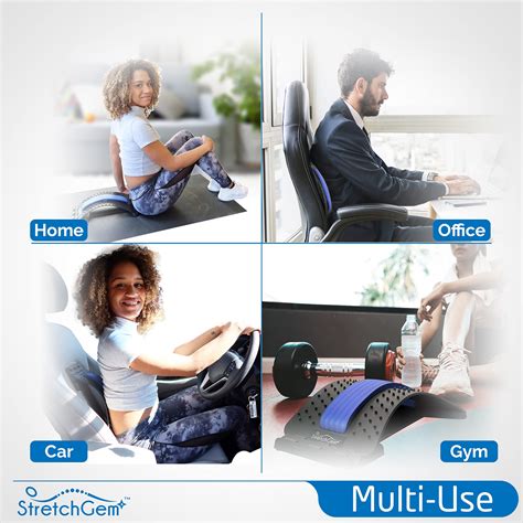 Buy Lumbar Back Stretcher, Orthopedic Support Pain Relief Device, Upper