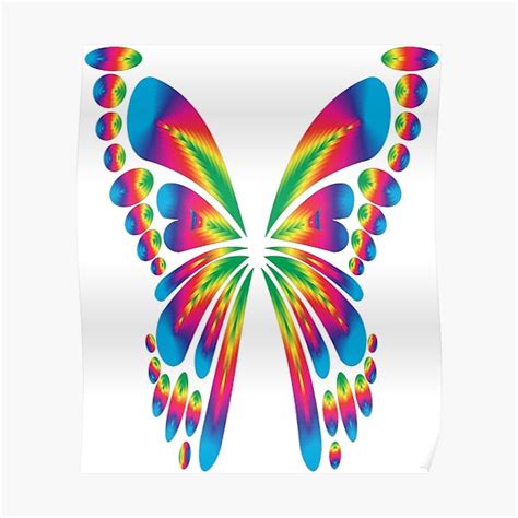 Butterfly Poster For Sale By Paradisessntl Redbubble