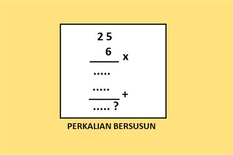 Cara Menghitung Perkalian Bersusun Dan Contoh Soalnya Pulpent