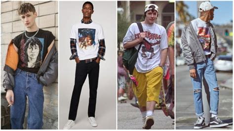 Ropa De Los 90s Hombres Moda Moda De Hombre