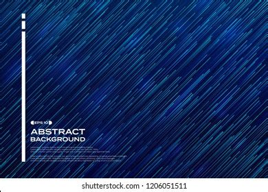 Abstract Blue Stripe Line Pattern Technology Stock Vector Royalty Free