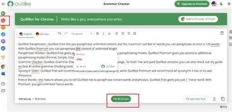 Quillbot Grammar Checker App Check Grammar For Free