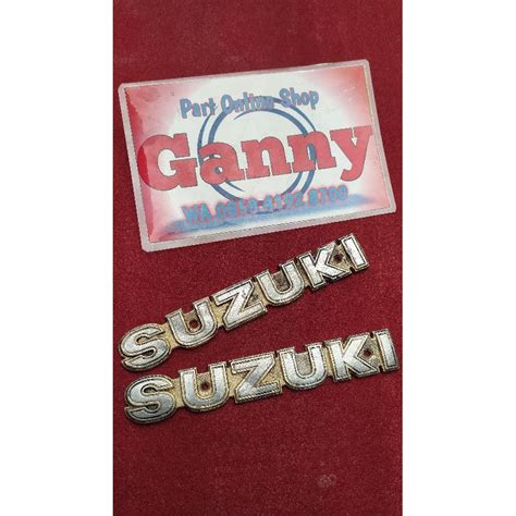 Jual Emblem Tangki A100 Suzuki Econos Original Bekas Shopee Indonesia