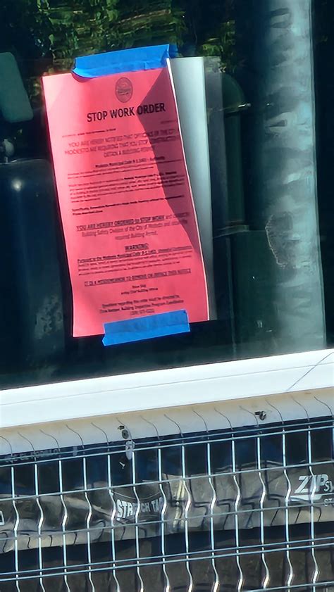 Was wondering why they stopped work. : r/Modesto