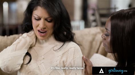 Girlsway Caring Ana Foxxx Experience First Time Lesbian Sex With Heartbroken Bestie Queenie