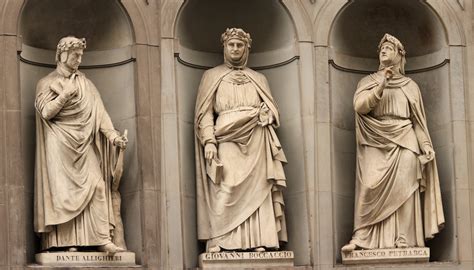 Dantereader Dante Boccaccio And Petrarca Galleria Degli Uffizi