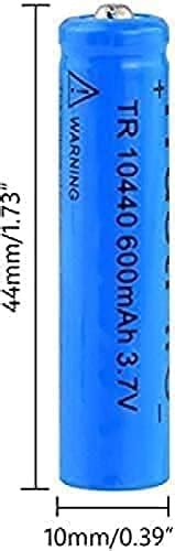 HIDZ Baterías Recargables De Iones De Litio De 37 V 10440 600 MAh para