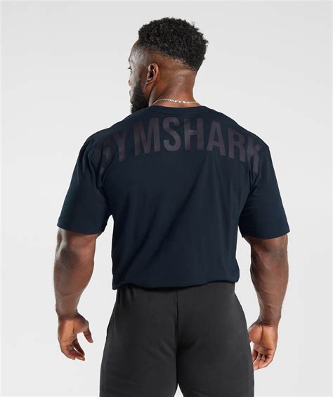 Gymshark Power T Shirt Navy Gymshark