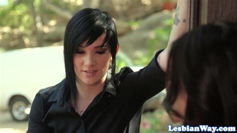 Strapon Fucked Lesbo Pleasured By Goth Dyke Free Porn Xhamster