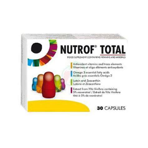 Nutrof Total For Eye Health Capsules Mybestpharmacy Net Online