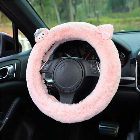 Sanrio Car Steering Wheel Protective Cover Melody Cinnamonroll Hello ...