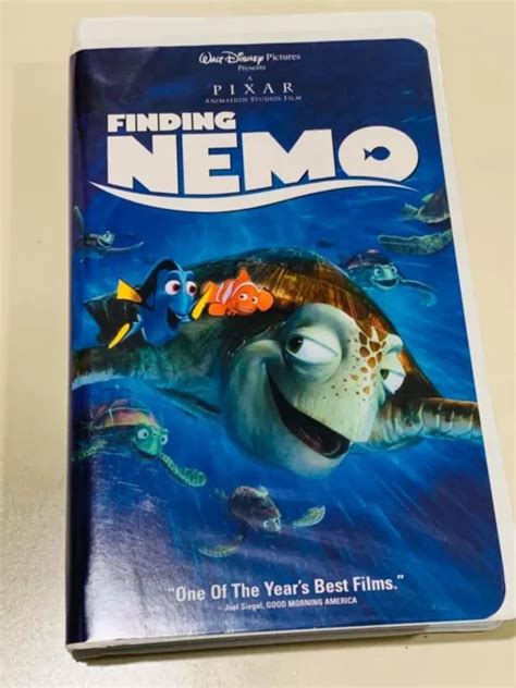 ALLA RICERCA DI Nemo VHS Edizione Speciale 2003 Walt Disney Pixar 30081