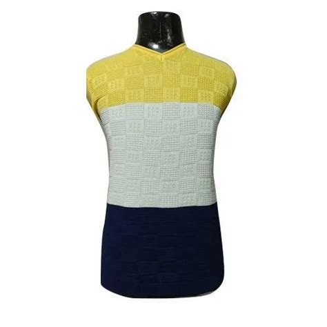 Cotton Mens Casual Wear Slim Fit Knitted T Shirt Size S Xxl At Rs 450