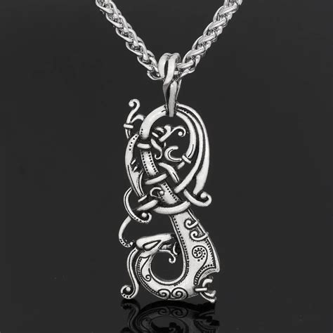 Aliexpress.com : Buy Viking Norse Charm Knot Pagan The Ringerike Dragon ...