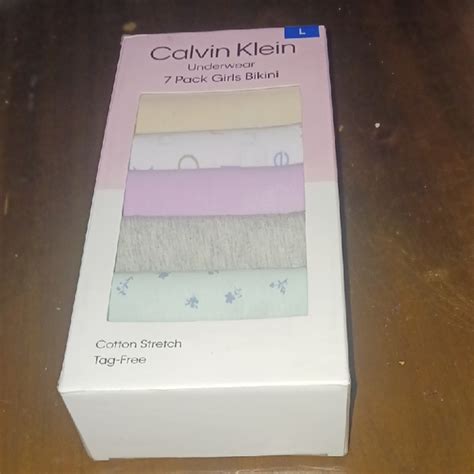 Calvin Klein Accessories Calvin Klein Girls Bikini Underwear 7 Pack Poshmark