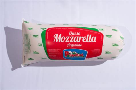 Queso Mozzarella Cilindro 2 Kg Y 5 Kg Lácteos Puyehué