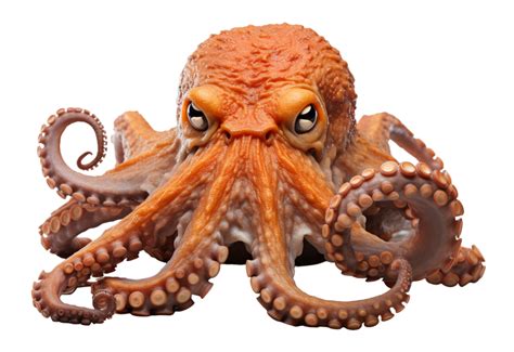 Ai Generated Octopus On Transparent Background Generative Ai 38119002 Png