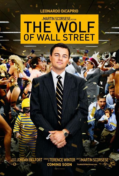 Cine y acción El lobo de Wall Street Sexo drogas y una