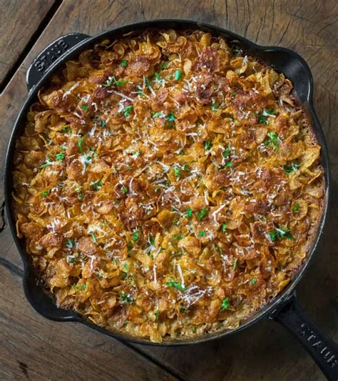 One Skillet Hamburger Hash Brown Casserole