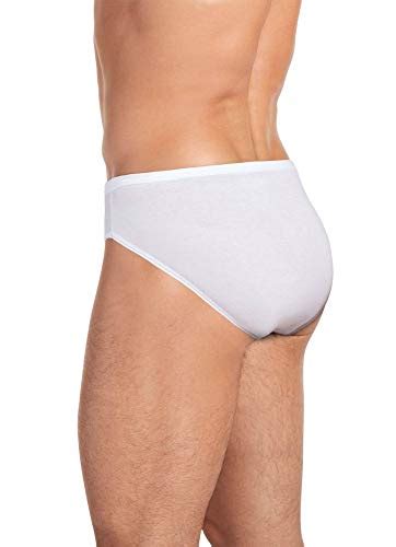 Jockey Ropa Interior Masculina Elance Bikini Pack Blanco L Internacional