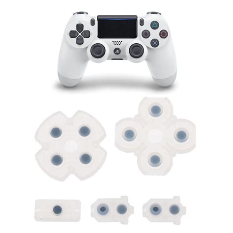 Cre For Playstation Ps Controller Conductive Silicone Rubber Pads