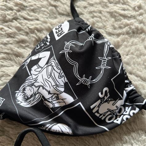 Cheeky Small Bikini Worn Once Broken Promises Depop
