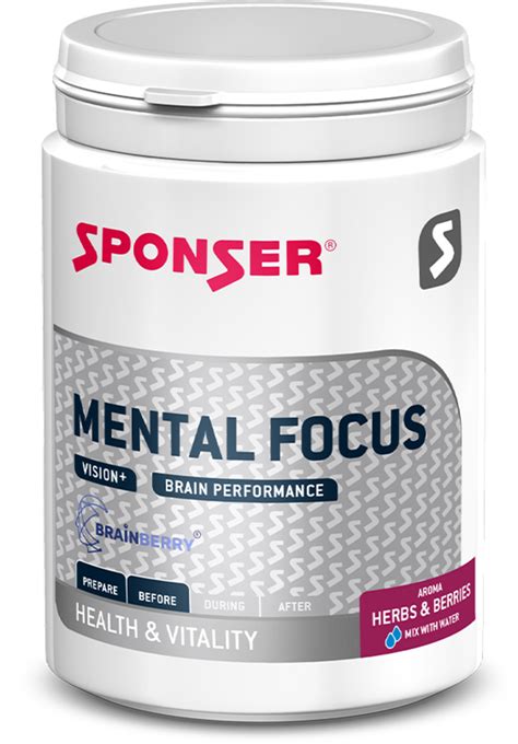 Mental Focus 150 G Sponser Sport Food Vitalabo Online Shop Europe