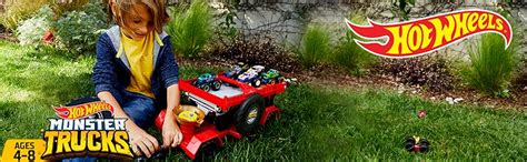 Hot Wheels Monster Trucks Downhill Race Go Play Set Multicolor Amazon Au Toys Games