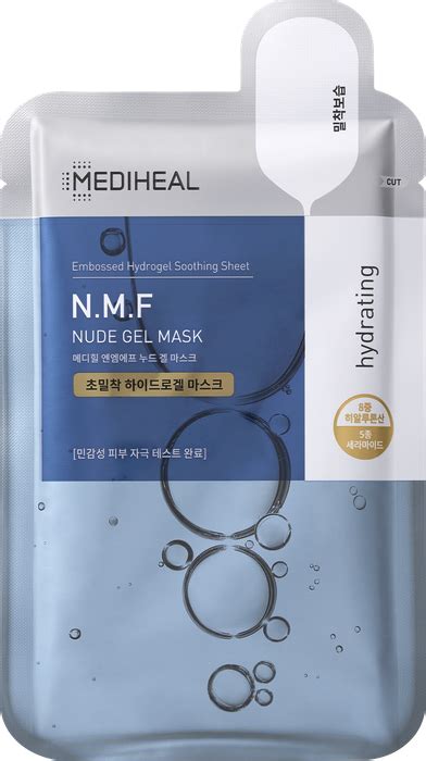 Maska w płachcie do twarzy hydrożelowa nawilżająca N M F Nude Gel Mask