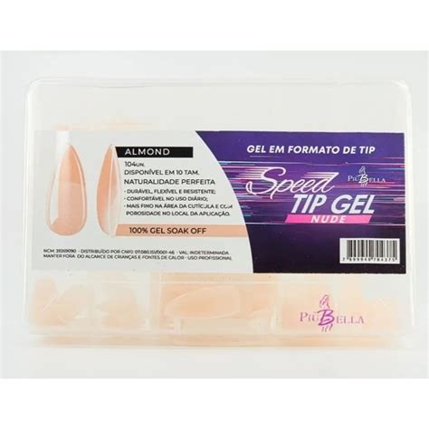 Speed Tip Gel Nude Piu Bella Shopee Brasil