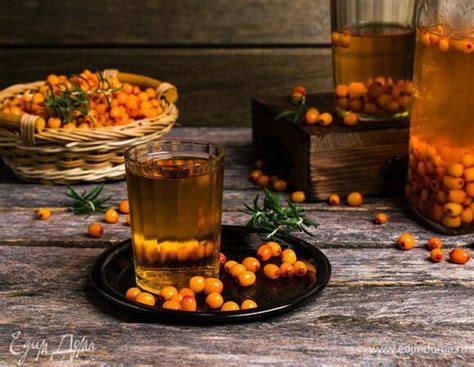 Морс из замороженной облепихи, пошаговый рецепт на 184 ккал, фото ...