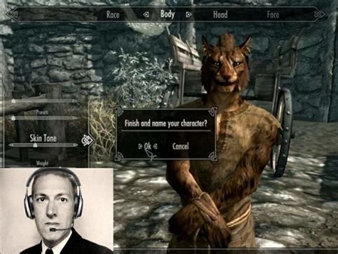 Hp Lovecraft Picked Khajit What Name Will He Give Him Hp