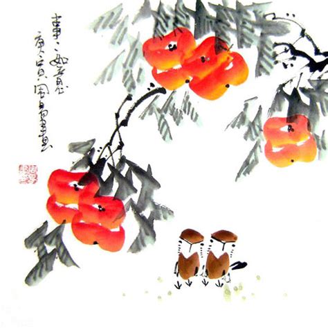 Chinese Other Fruits Painting Other Fruits 2396043 33cm X 33cm13〃 X 13〃