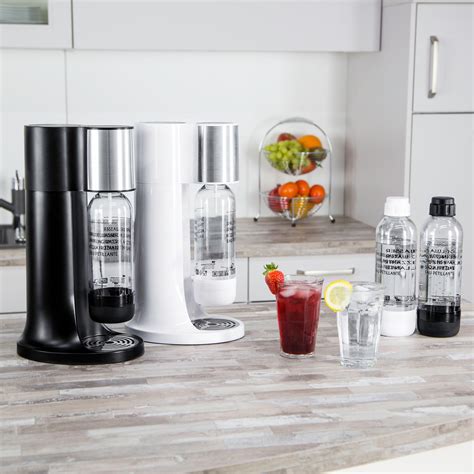 Levivo Water Carbonator Set / Drinking Water Carbonator Set incl. 2 ...