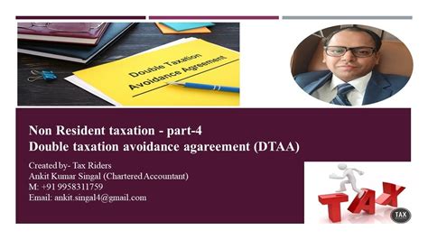 Double Taxation Avoidance Agreement Dtaa Vlog Tax Riders Youtube