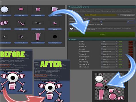 Onep Packer Build And Optimize Sprite Atlas Sprite Management
