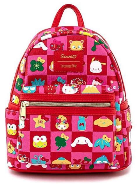 Loungefly Sanrio Hello Kitty All Over Print Mini Backpack Os Fye Sanrio Hello Kitty Hello