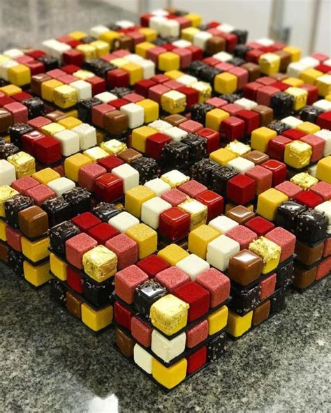 These Rubik S Cube Cakes Are As Eye Catching As They Are Tasty