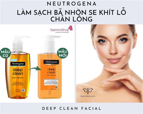 Sữa Rửa Mặt Neutrogena Deep Clean Facial Cleanser Cho Da Dầu