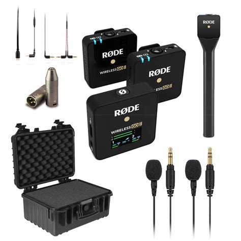 RØde Wireless Go Ii Pro Paket Video Mikrofoner Soundstorexl Sverige